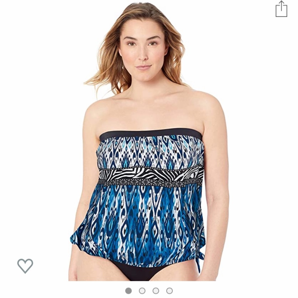 2 Pc. NWOT blousy top & xxxl gently used bottoms.